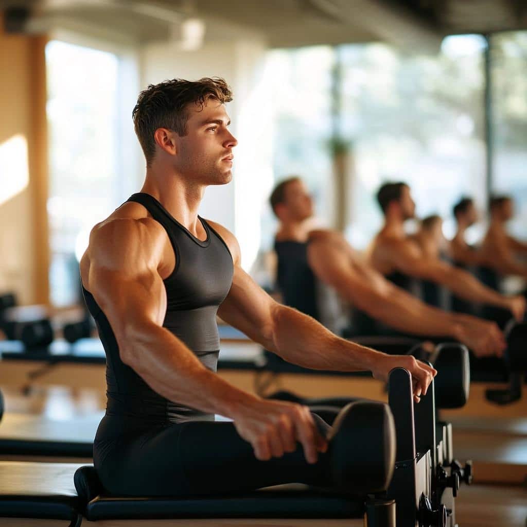 Pilates para melhorar o desempenho esportivo dos Homens